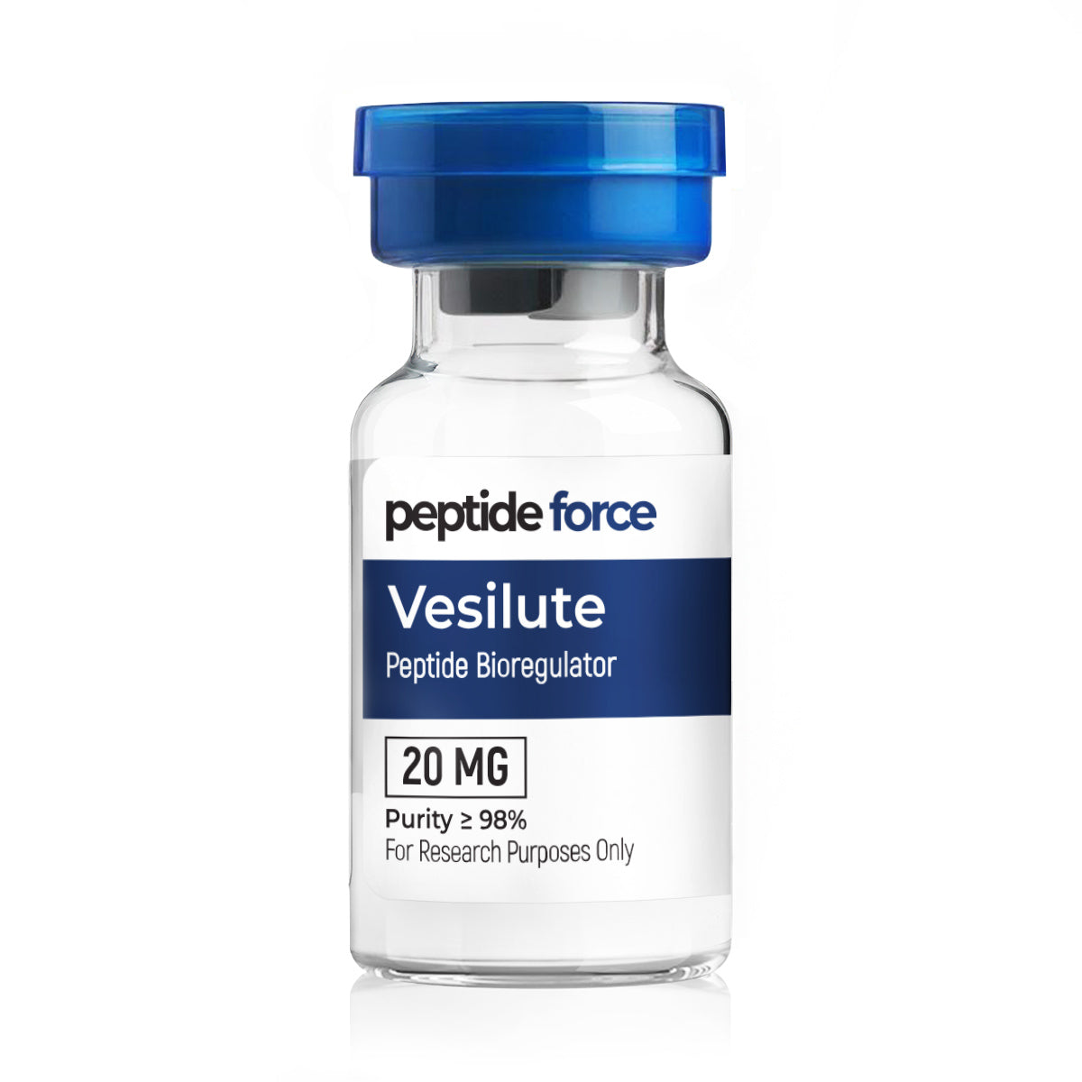 Vesilute (Пептиден биорегулатор) 20mg – лиофилизиран пептид, флакон за изследователски цели