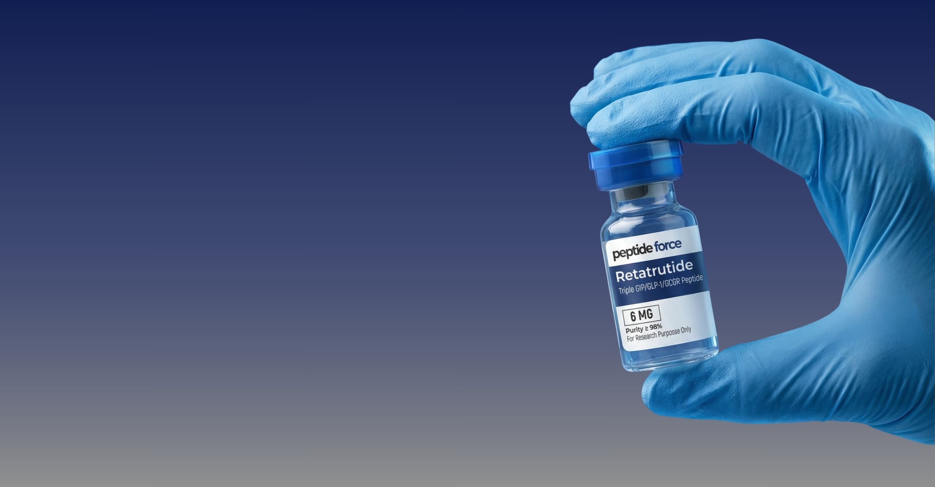 Peptide Force банер за десктоп