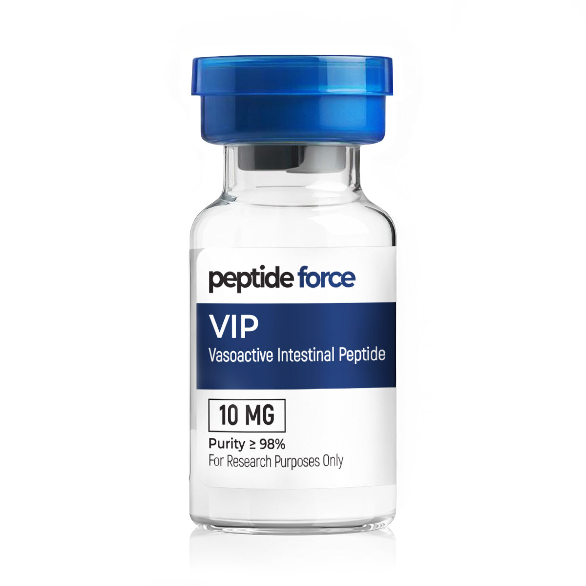 VIP (Vasoactive Intestinal Peptide) 10mg – лиофилизиран пептид, флакон за изследователски цели